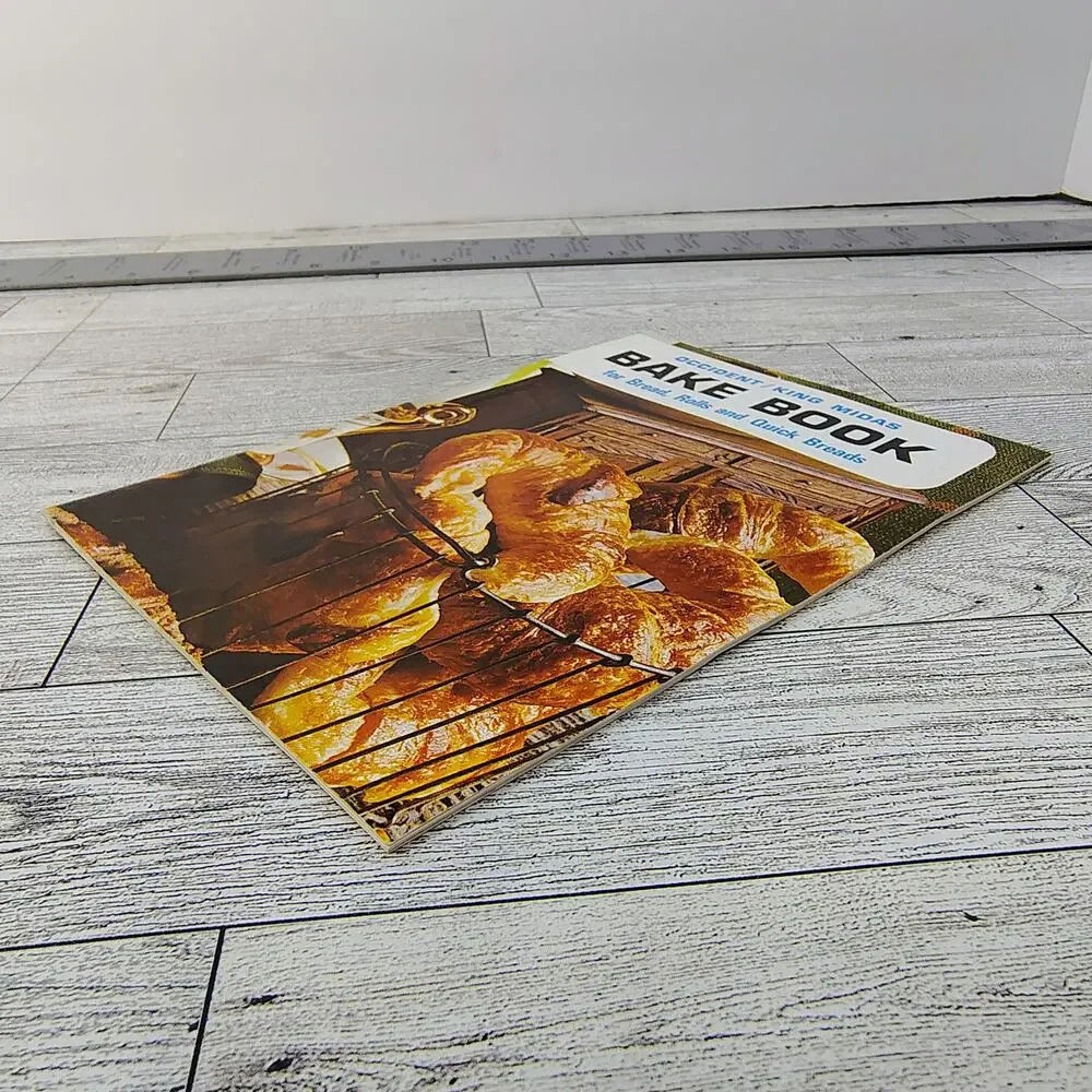 Occident King‎ Midas Bake Book Bread Rolls Quick Breads Cookbook Booklet Peavey